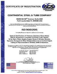 ISO Certification